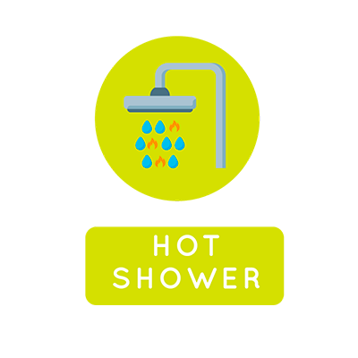 Hot shower